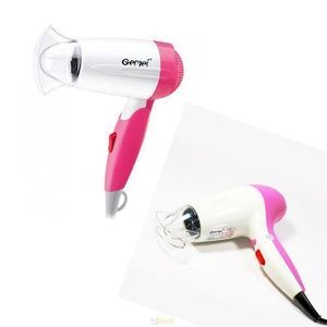 Gemei Sèche-Cheveux Professionnel Gemei - GM-1711 - 1200W - Blanc/Rose