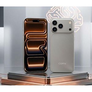 Corn Cphone 17 pro max- 6.6'HD+ - 4G - Dual SIM - (9+3) 12/128Go - 5000mAh - 13MP/8MP - Blanc-Silver (Coque+Antie choc inclus)