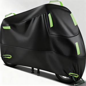 Housse de moto robuste 600D (XL) – Protection UV toutes saisons, résistante aux rayures et aux fientes d'oiseaux, adaptée à toutes les motos – Protection tous temps
