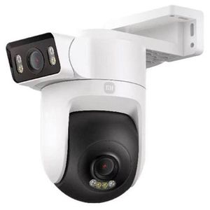 Xiaomi Caméra d'extérieur CW500 - Double caméra avec qualité d'image ultra-HD 2,5K, détection par IA, Wi-Fi 6 double bande et puce de sécurité - BlancCaméra d'extérieur CW500
