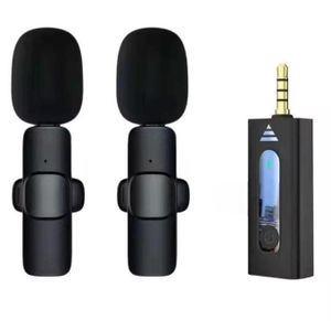 Double Micro-cravate Sans Fil Noir Pour Android