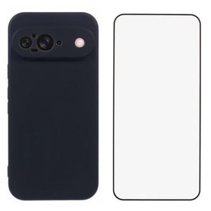 Coque En Silicone Google Pixel 9 + 1 Antichoc 5D - Noir