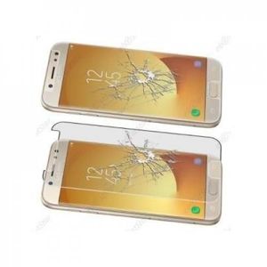 2 Antichocs Compatible à Samsung Galaxy J7 Pro-Transparent