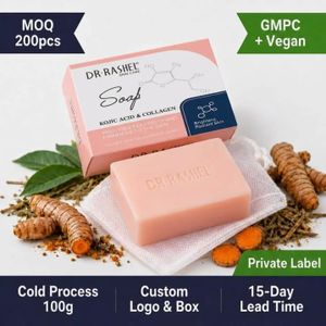 DR.Rashel Lot de 3 savon éclaircissant et soin de la peau