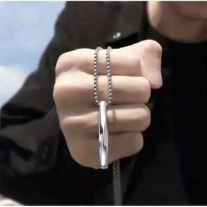 Chaînes Argenté Pour Hommes Et Femmes Fashion Tord