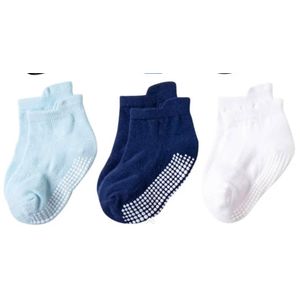 Lot de 3 Chaussettes Basses Antidérapantes