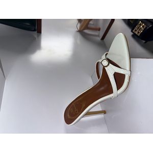 JB mule a boucle blanc