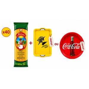Maman Sachets De Spaghetti Maman 1,1 - 200G X 40 + Plateau