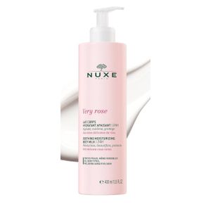 Lait corps Hydratant Apaisante 24h NUXE Very rose 400ml hydrate , sublime, protège toutes types de peaux , même sensibles 