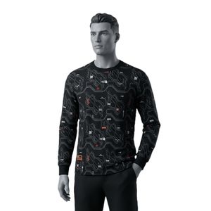 Mode Pull manches longues en cou rond 
