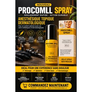 Homme  Procomill Spray – Confort et Bien-être pour votre Peau