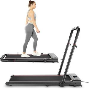 Tapis De Course Électrique Pliable 2 En 1 Avec Télécommande Et Écran LCD