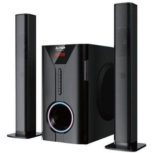 ALITOP Woofer SP-2506 - Home Cinéma - Chaîne HI-FI - Noir