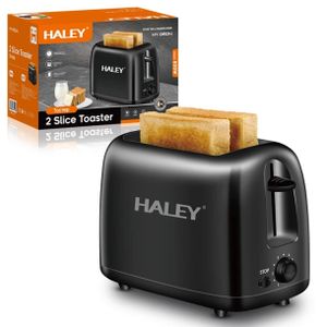 HALEY Grille-pain électrique à 2 fentes