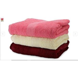 Lot de 3 serviettes de bain en coton QUALITE SUPERIEUR