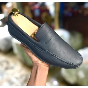 Mode Chaussures de Ville Homme Chaussures Pour Hommes Décontractées Mocassin - Noir
