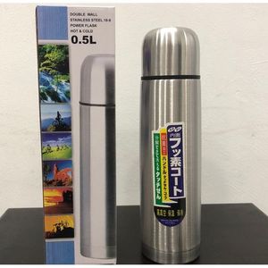 Mini Thermos Portable Isotherme 0.75 Litre -Argent