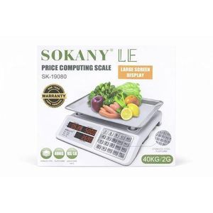Sokany Balance Électronique – Calcul Automatique du Prix