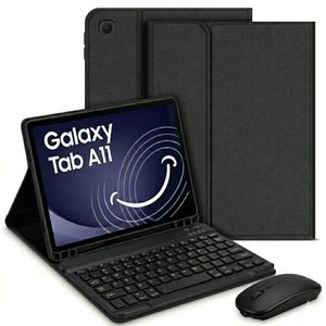 Samsung GALAXY TAB A11 + Souris Et Clavier Bluetooth Noir Amovible Et Magnétique - 1 puce - 8.7''- 8mpx- 4/64Go - 5100mAh - Graphite