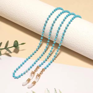 Chaîne Perles Pour Lunettes – Cordon Élégant Anti-Perte pour Lunettes