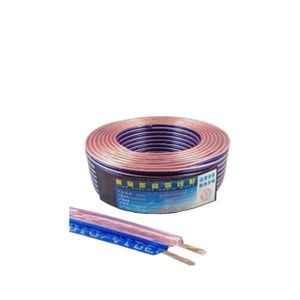 Speaker wire transparent 
