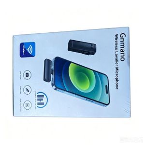 General Microphone cravate sans fil Gnmano connecteur iphone, compatible téléphones Android pour vlog et live streaming HG