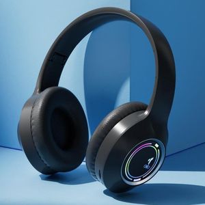 Casque Bluetooth Sans Fil P9 RGB – Écouteurs Stéréo Rechargeables avec Microphone