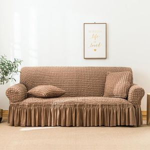 Housse extensible pour canapé, protection élastique pour canapé 1, 2 ou 3 placesou 4 places (canapé non inclus)SFT-003