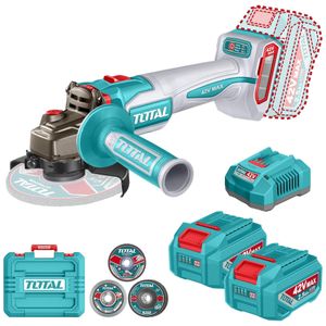 TOTAL Meuleuse d'angle sans fil  42V MAX – 115 mm (4-1/2")