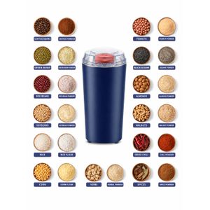 Article  Broyeur Électrique Multifonction – Moulin à Épices, Café, Céréales & Graines – Mixeur Sec Haute Vitesse