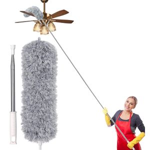 Plumeau en Microfibre, Plumeaux à Manche Télescopique de 76 cm à 2,8 m