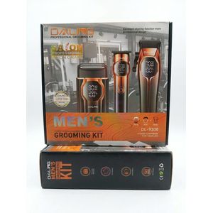 Daling Kit de soins pour hommes 3-en-1 _ Tondeuses & Rasoir pour Barde, Moustache, Cheveux et Corps