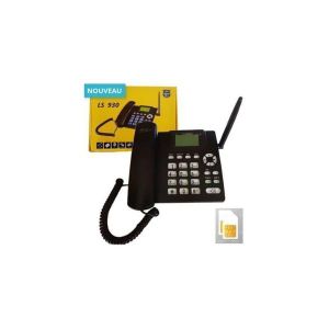 SQ Mobile Téléphone Fixe - GSM LS 930 - DUAL SIM