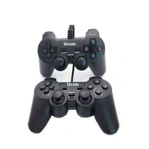 2 PCS Manette De Jeu Contrôleur Pour PC Ordinateur Portable - Noir