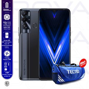 Tecno POVA Neo – 6.51″- 64 Go - 4Go – 13Mpx - 6000 Mah – Noir