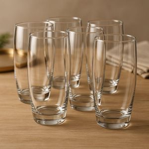 VERRE LOT DE 6 VERRES À EAU & JUS 