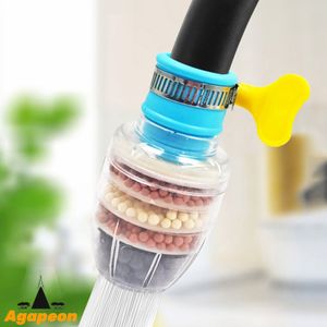Filtre De Purification De L'eau Du Robinet Réglable - Bleu