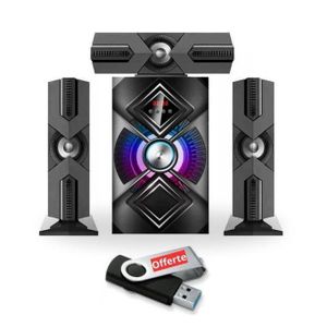 Original Super Power Haut Parleur Multimédia Bluetooth + USB Très Puissant Garantie 12 Mois
