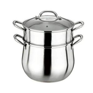 Couscoussier - Acier Inoxydable - Argent 20 Cm