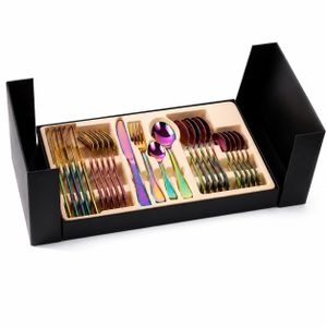 Coffret de Couverts Dorés de Luxe – Ensemble Élégant pour Table Raffinée