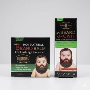 Beard Growth kit barbe (pommade + huile)