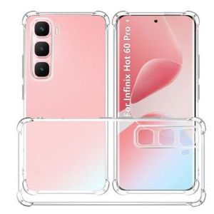 Coque transparente Compatible Pour Infinix Hot 60 Pro Plus Avec Antichoc - TRANSPARENT