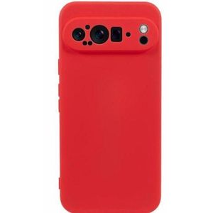 Google Pixel Coque silicone compatible Pixel 9 Pro - rouge