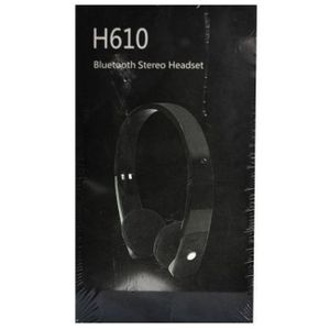 Generic Casque Bluetooth H610 - Noir 