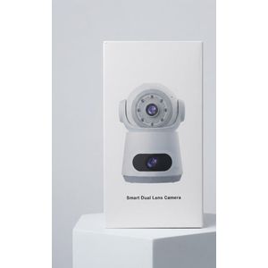 Caméra De Surveillance Intérieure Smart Dual Lens Camera