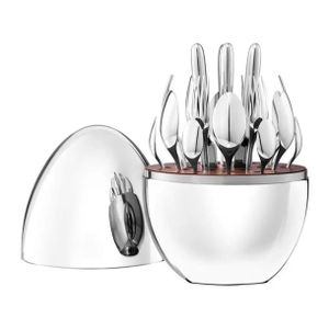 Service de Couverts de Table avec Support Rotatif 