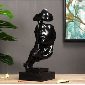 Statuette Décorative " Silencieux"