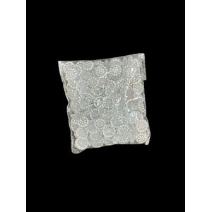 Gm Boutons décoratifs fantaisie à tige - 144 pcs Blanc