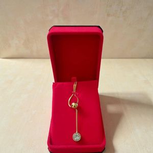 In collier raffiné Emeraude Vertical 