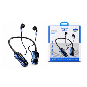 Écouteurs Bluetooth sport tour de cou avec écran LED et microphone
